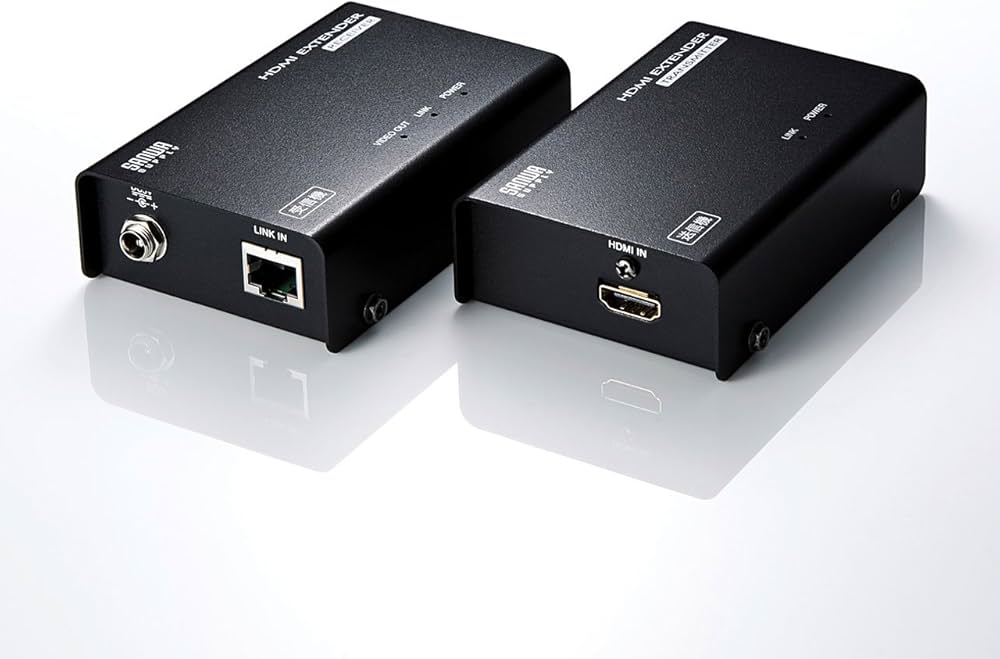 HDMIエクステンダー VGA-EXHDLT 新品未開封 2セット Amazon.co.jp