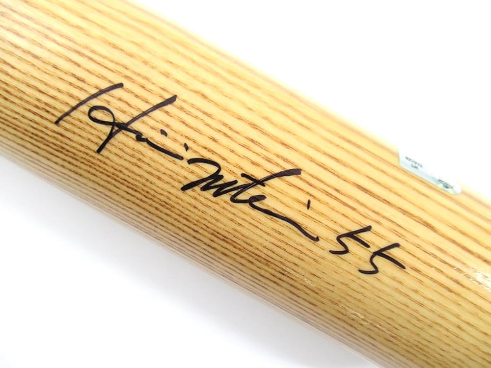 Amazon | 松井秀喜 直筆 サイン 入り 現役時代 バット 公式ホログラム