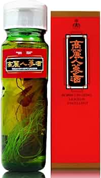Amazon.co.jp: 高麗人参酒（エクセレント・4年新物人参入・酒720ml+