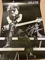 XJAPAN HEATH 直筆ポスター XJAPAN HEATH 直筆ポスター Amazon.co.jp