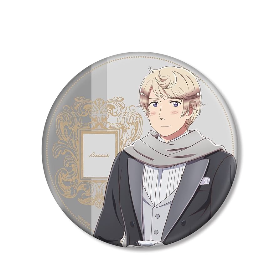 ヘタリア ヒサゴ 缶バッジ ロシア ヘタリア ヒサゴ ロシア 缶バッジ