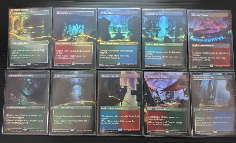 MTG foil 英語版 地底街の下水道 ボーダーレス版 地底街の下水道