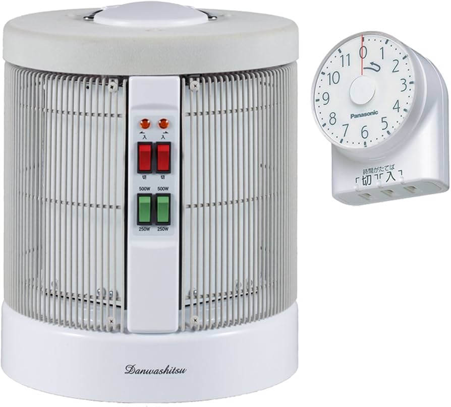 RCS 暖話室 遠赤外線パネルヒーター 1000型 ホワイト カバー付き 楽天