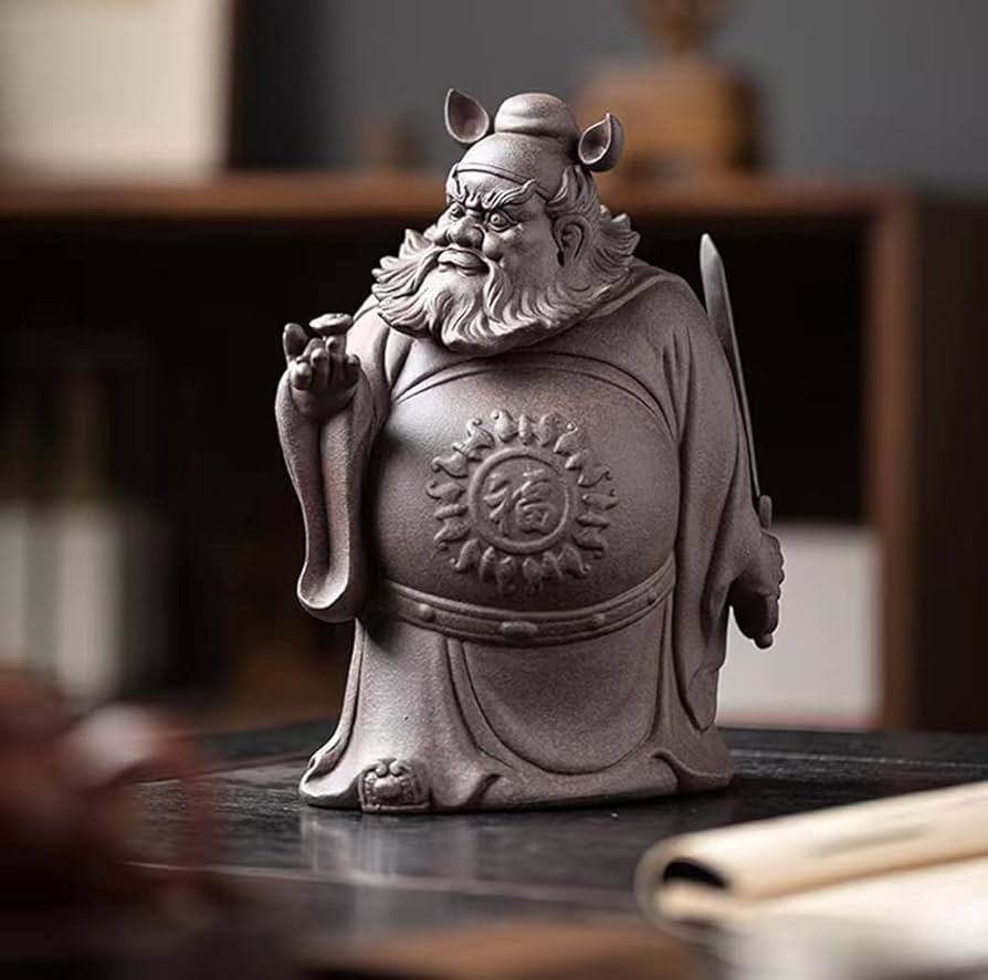 Amazon.co.jp: 鍾馗様 しょうき 邪気除け 開運 招福 置物 オブジェ