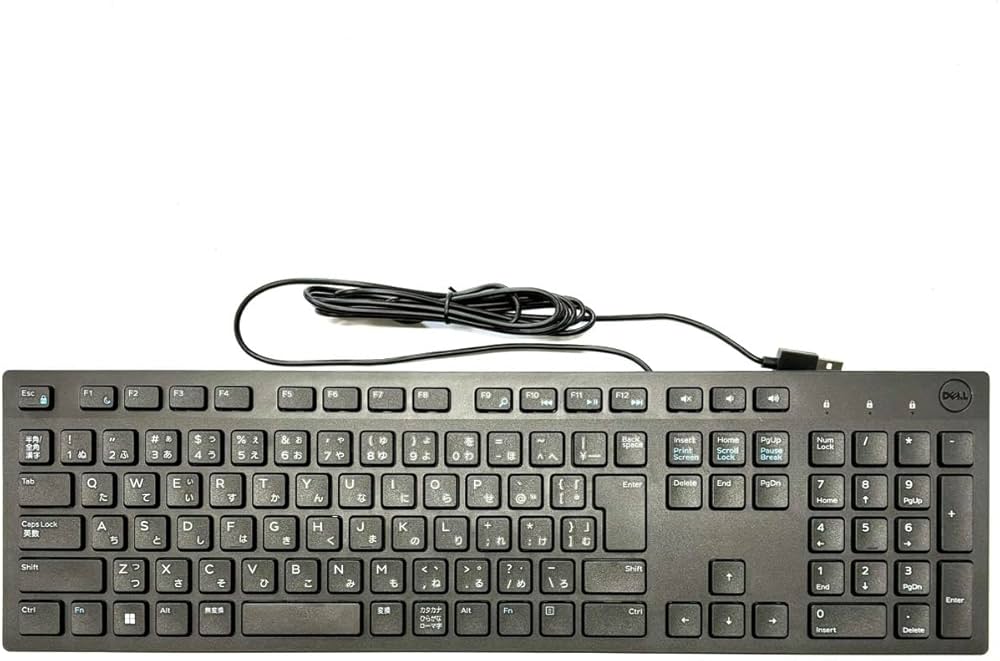 Amazon | DELL USBキーボード PC用 パソコン簡単設置 KB216 キーボード