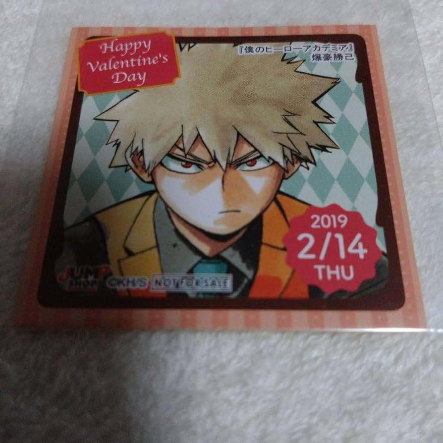 僕のヒーローアカデミア ヒロアカ 爆豪勝己 シール ステッカー 原作絵