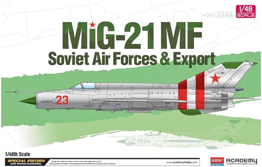 Amazon | アカデミー 1/48 ソビエト空軍 MiG-21MF スペシャル