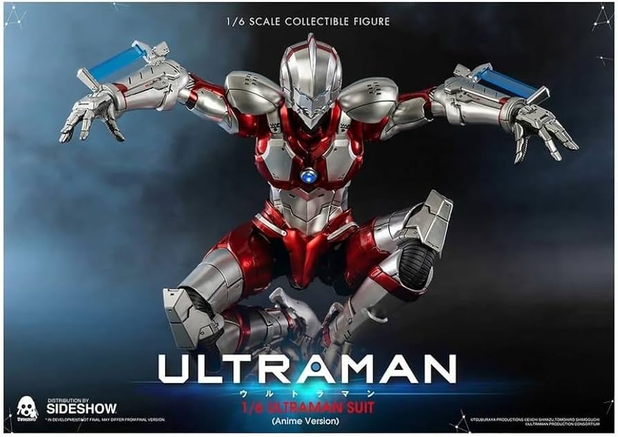 Amazon.com: threezero Ultraman (Anime Edition) 1: 6 Scale Action