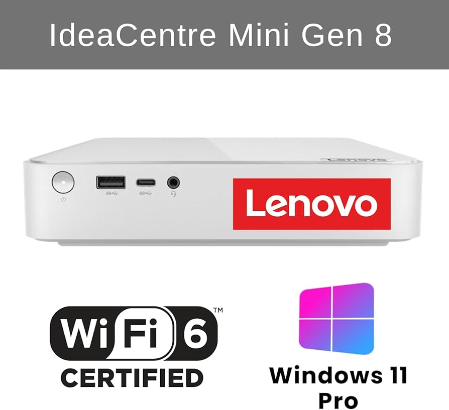 Amazon.com: Lenovo IdeaCentre Business Mini Desktop, 13th Gen