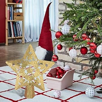 Amazon.co.jp: Fohuas クリスマスツリー トッパー 3Dプロジェクター