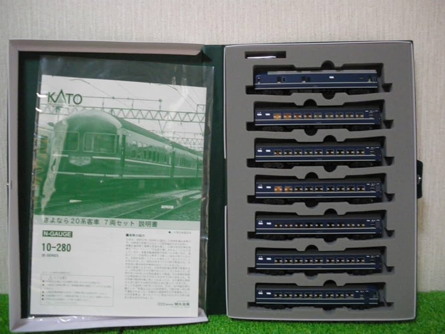 Amazon | KATO 10-280 さよなら20系客車 7両セット | 鉄道模型 通販