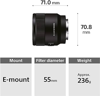 Amazon.com : Sony SEL50M28 FE 50mm F2.8 Full Frame E-mount Lens