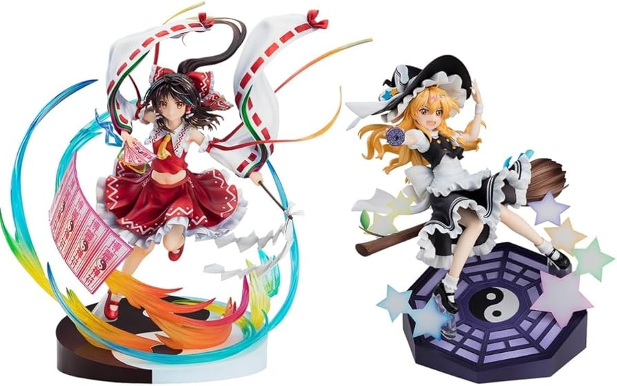 未開封品】東方Project 博麗霊夢・霧雨魔理沙 レジンキャストキット