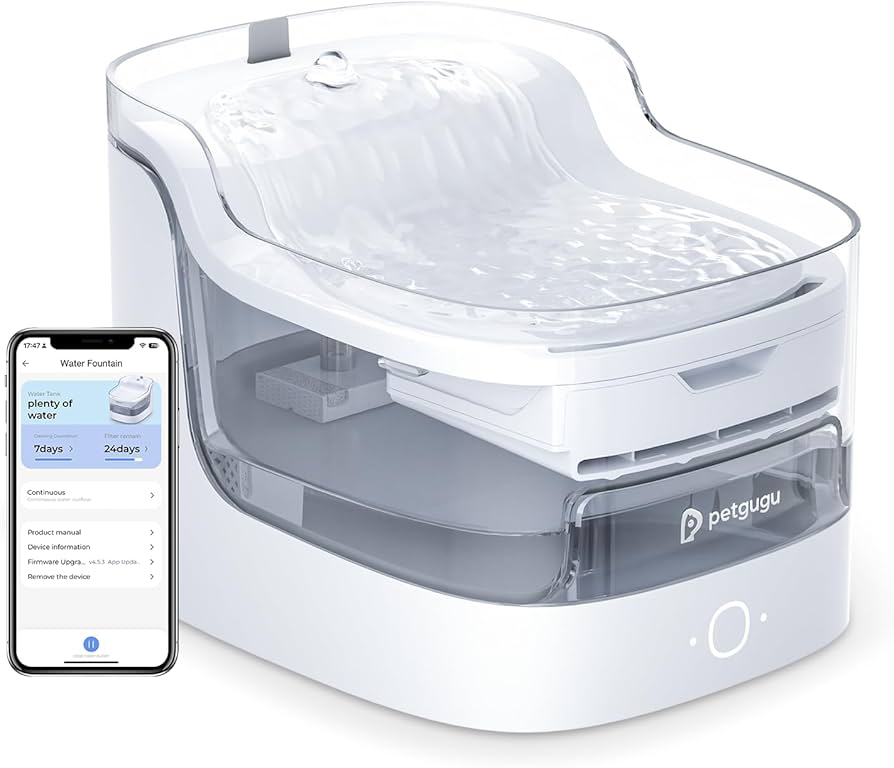 PETGUGU 猫用 スマートペット用自動給水器