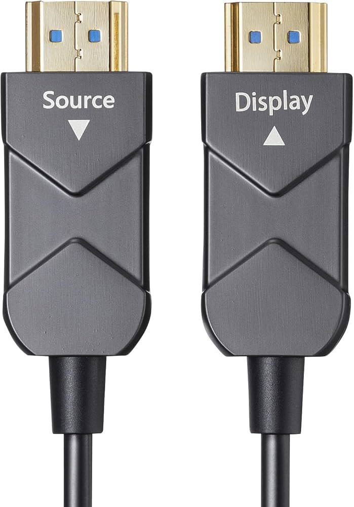 Amazon | サンワサプライ 8K/60Hz 4K/120Hz対応光ファイバHDMIケーブル