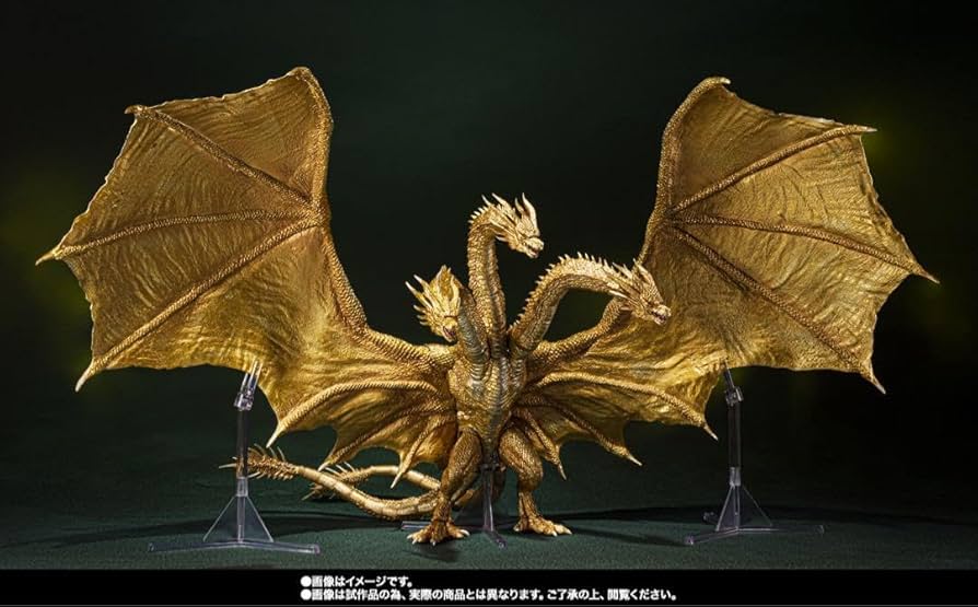 新品未開封 モンスターアーツ キングギドラ 2019 スペシャルカラーVer
