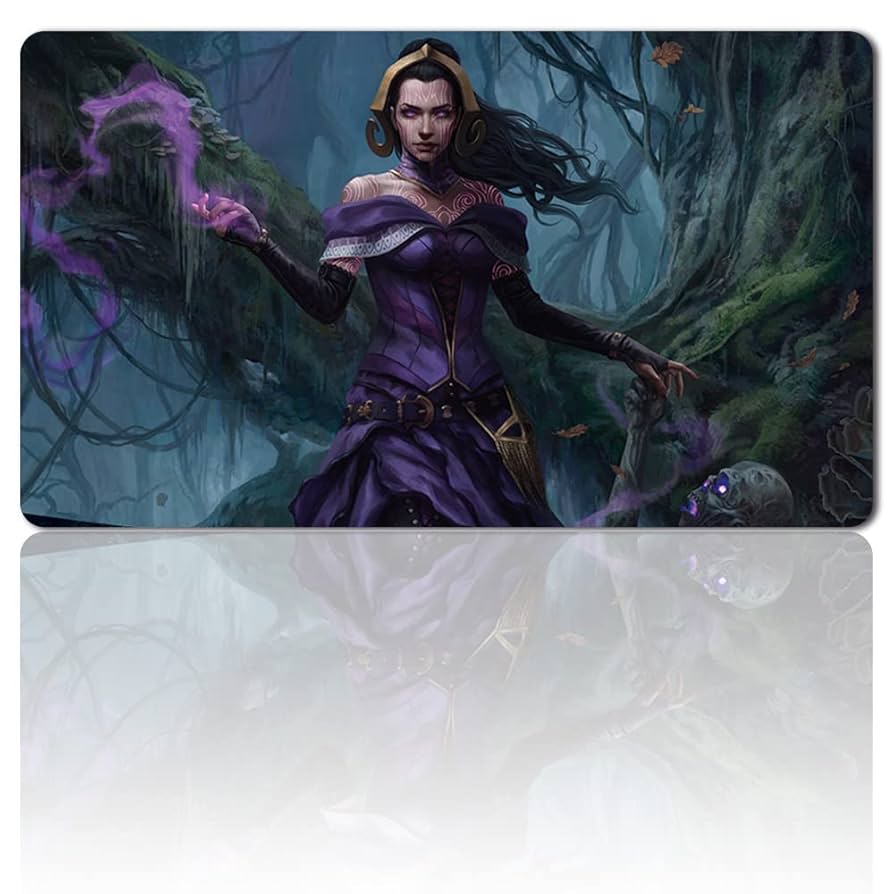 mtg 死が触れぬ者 リリアナ プレイマット プレマ ラバー ニールセン 直筆