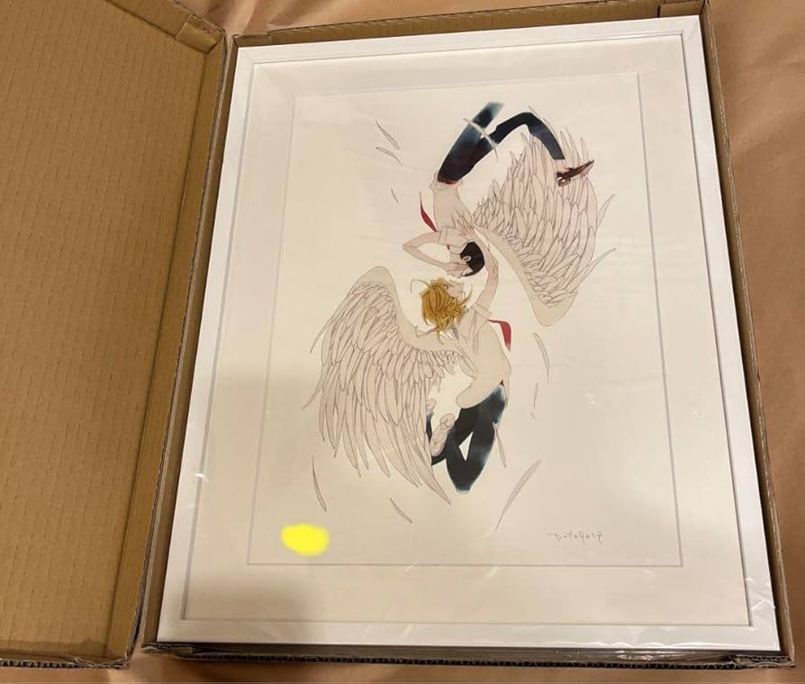 同級生中村明日美子 20年展直筆サイン入り複製原画