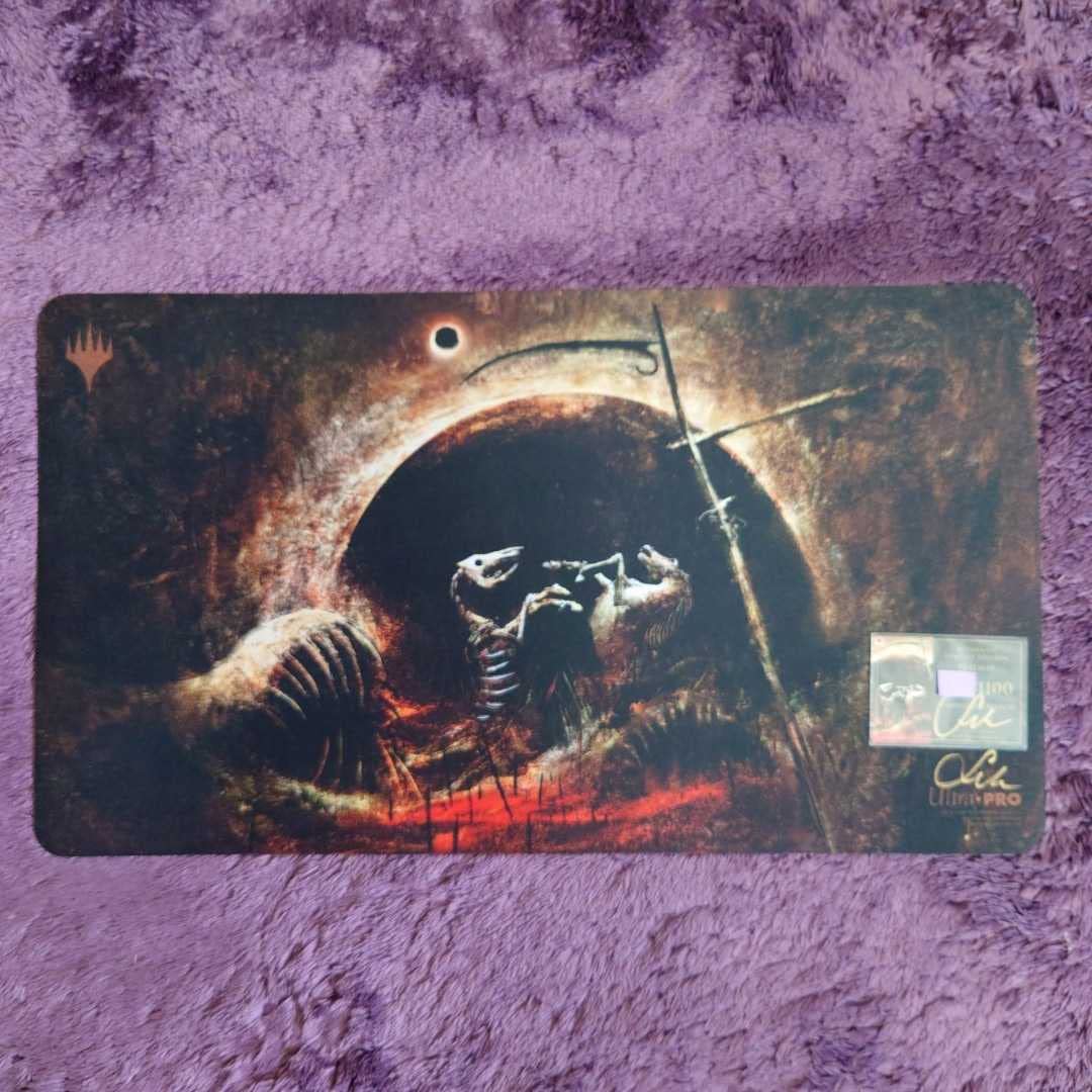 Kinship Seb McKinnon プレイマット 新品 MTG サイン入り PHYREXIAN