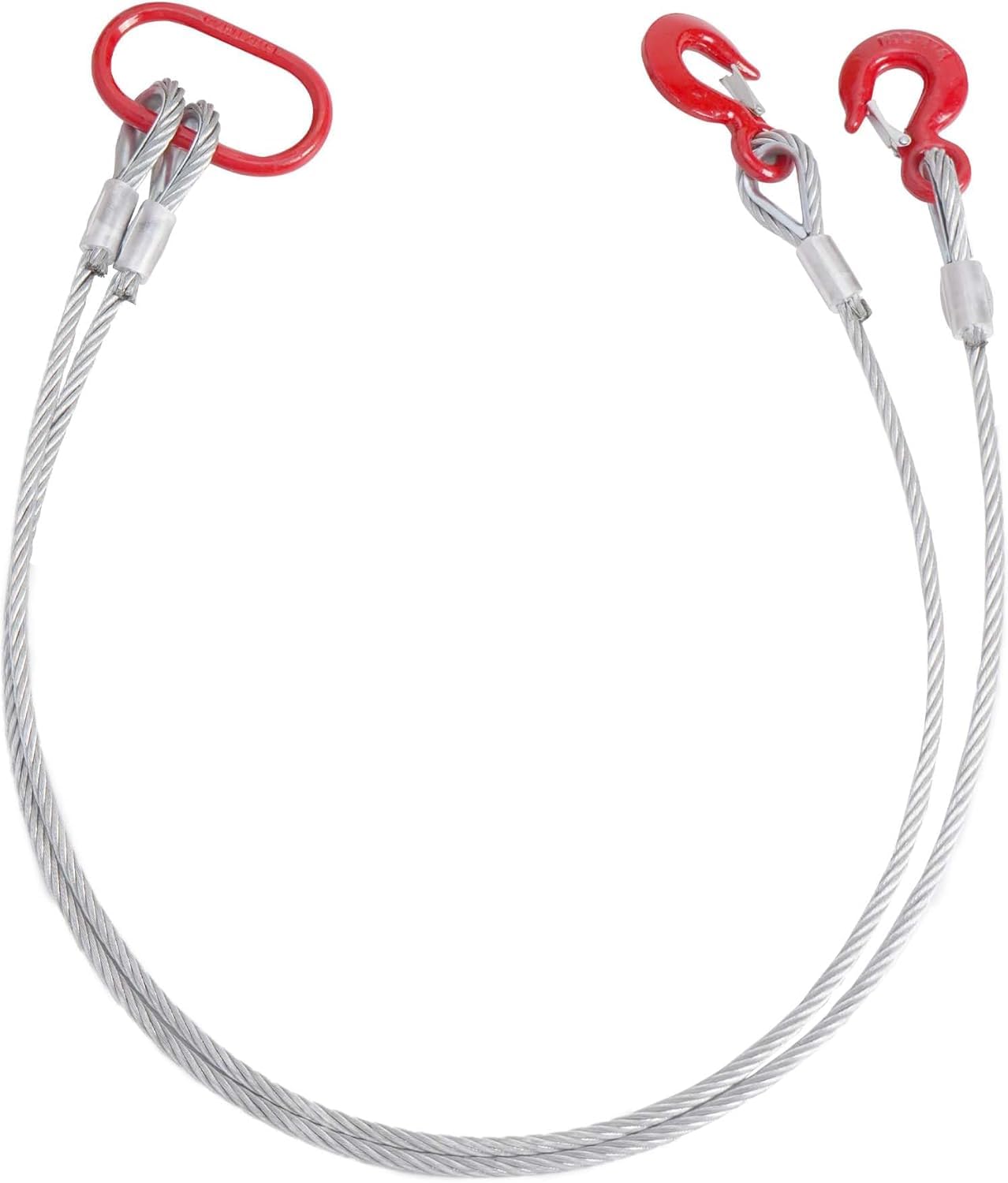 玉掛けワイヤーロープユニック16N 工事用品 4本セット 玉掛けワイヤー