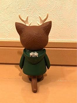 Amazon.co.jp: ひなたかほり MORRIS モリス つのねこ ソフビ : おもちゃ