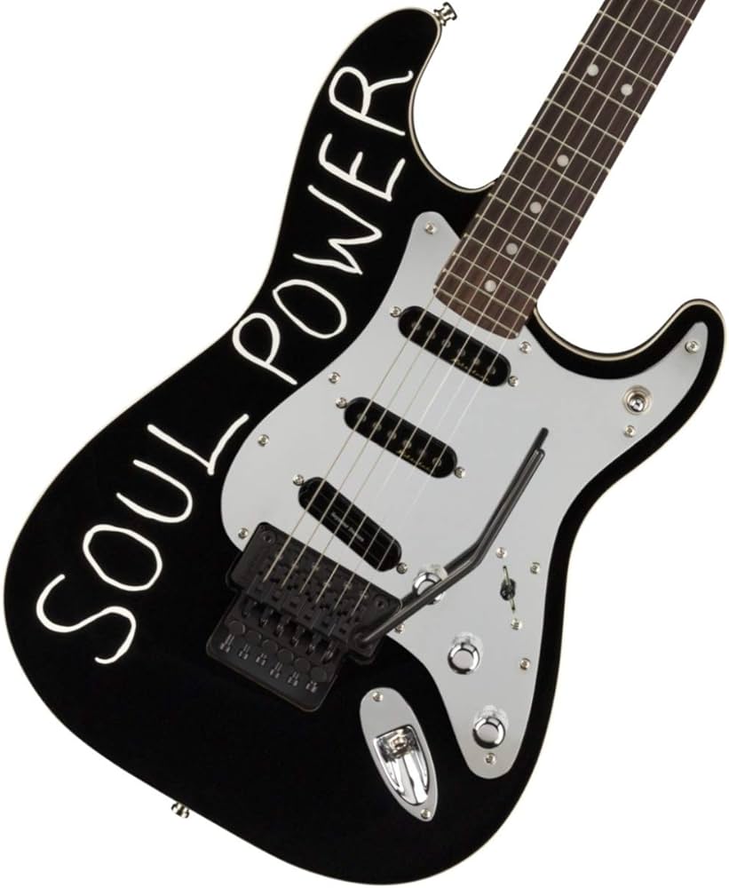 Amazon.com: Fender Tom Morello Stratocaster Electric Guitar, Black