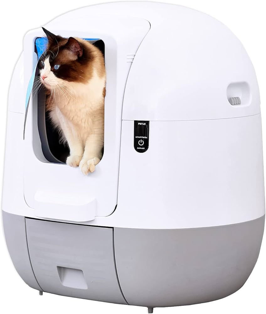 Amazon | 【OFT】 自動ネコトイレ PETJC Plus 本体 国内正規取扱店