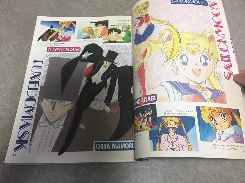 初版♡ カラー！メディアブックス アニメアルバム 美少女戦士