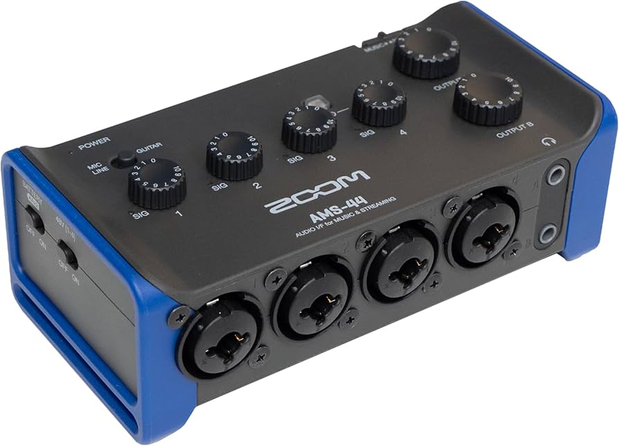 Amazon.co.jp: ZOOM AMS-44 オーディオインターフェース 4IN/4OUT