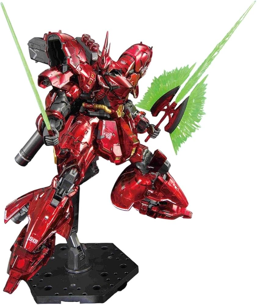 ガンダムベース限定 RG MSN-04 SAZABI 【メカニカルコアメッキ】 RG 1
