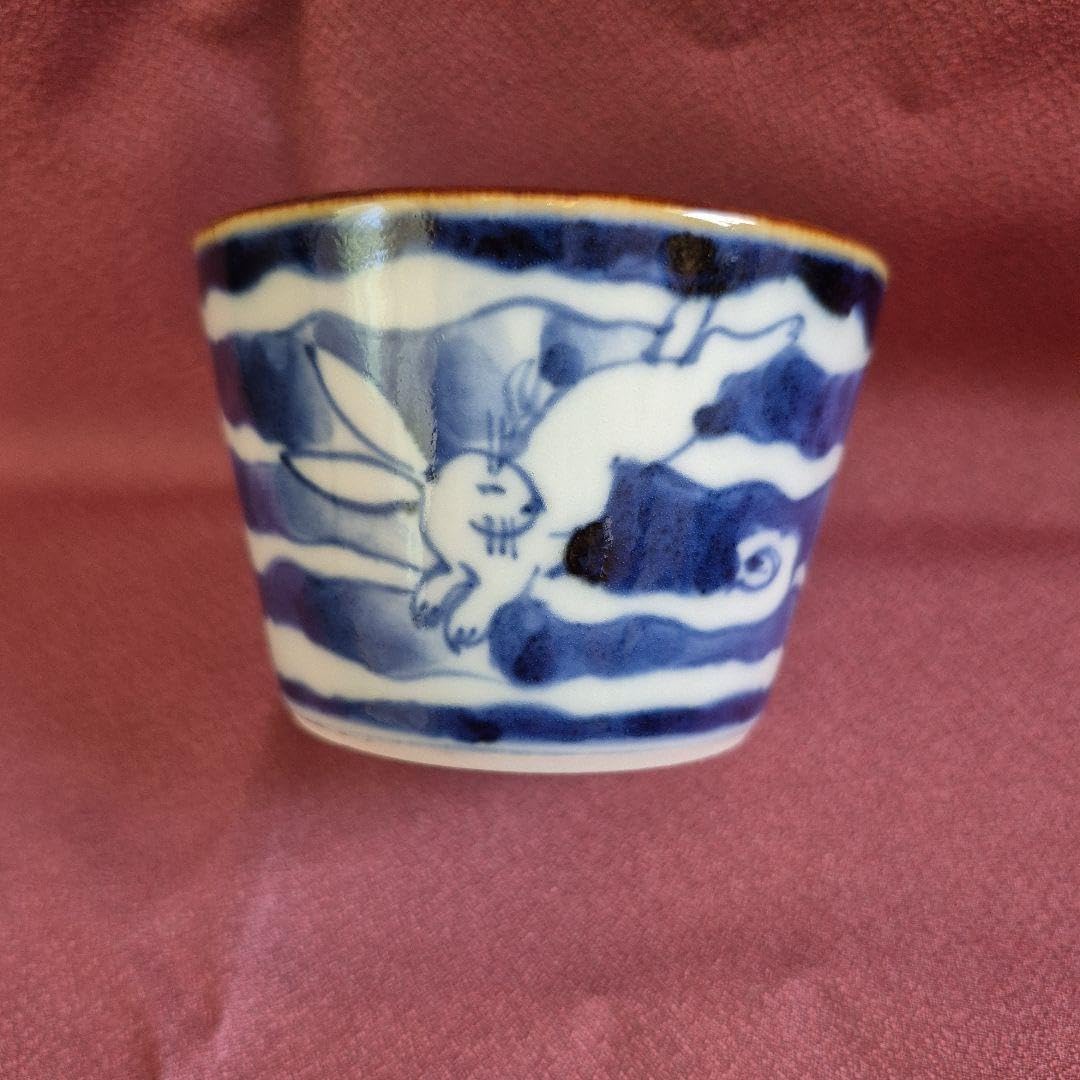 新品・未使用】作家物 清水焼きぐい飲み 木箱入り 新品・未使用】作家