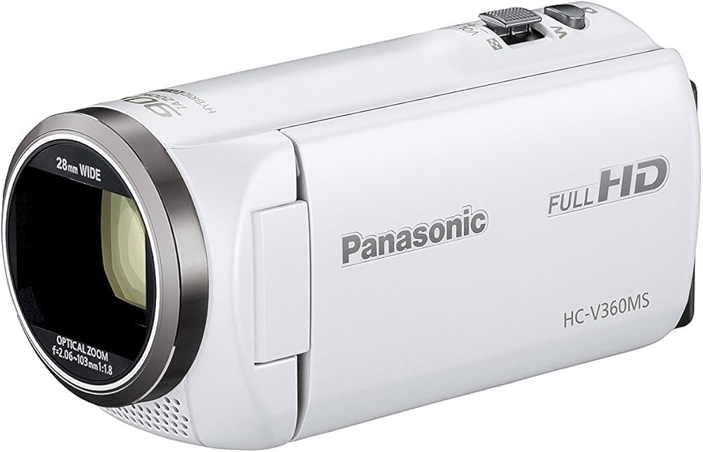 Amazon.co.jp: Panasonic HD Camcorder V360MS, 16GB, High
