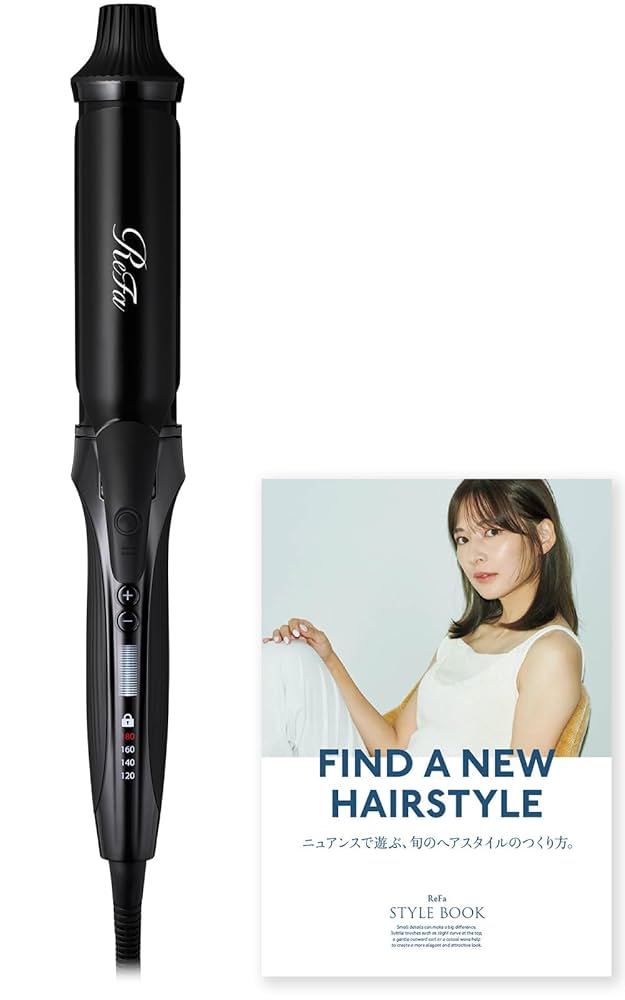 ReFa CURL IRON PRO カールヘアアイロン ブラック38mm 【公式通販】