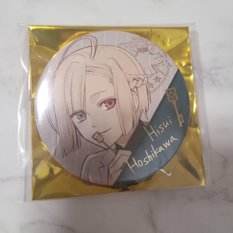 星川翡翠缶バッジ10点