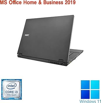 Amazon.co.jp: 【整備済み品】NEC ノートPC VK23/15.6型/第7世代 i3