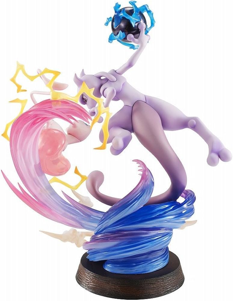 ミュウツー フィギュア 紫色 付属 ミュウ ミュウツー フィギュア 紫色