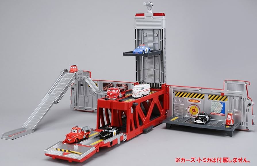Amazon | トミカ カーズ レスキューゴー!ゴー! 緊急変身!レッド