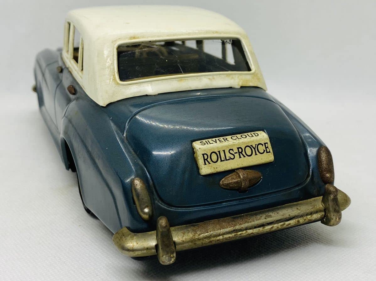傑作☆ 超希少！萬代屋 BCバンダイ ロールスロイス 大型 ブリキ 玩具 箱付