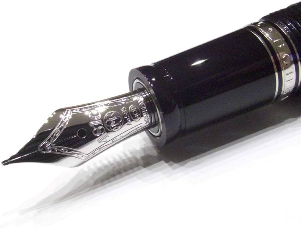 Amazon | MONTBLANC モンブラン 万年筆 ボエム ブルー F | 万年筆