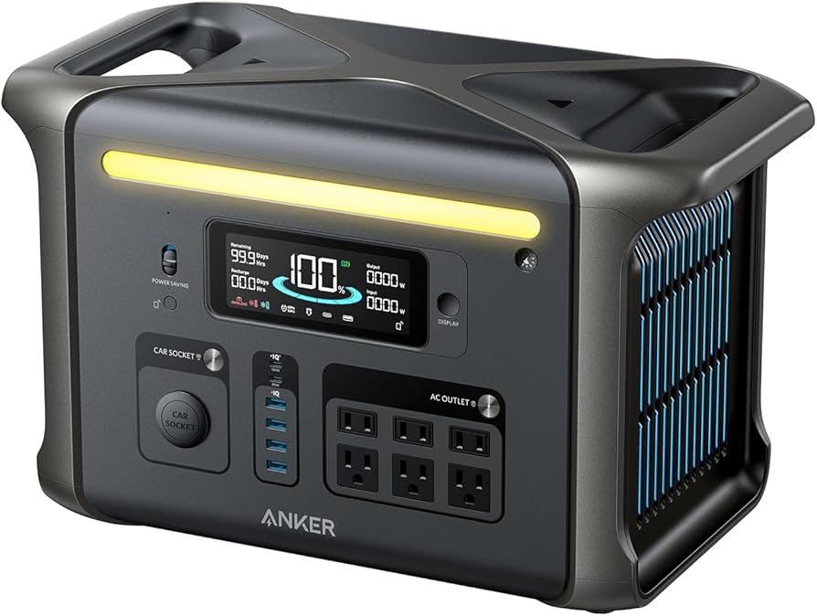 Amazon.com : Anker SOLIX F1500 Portable Power Station, 1800W Solar