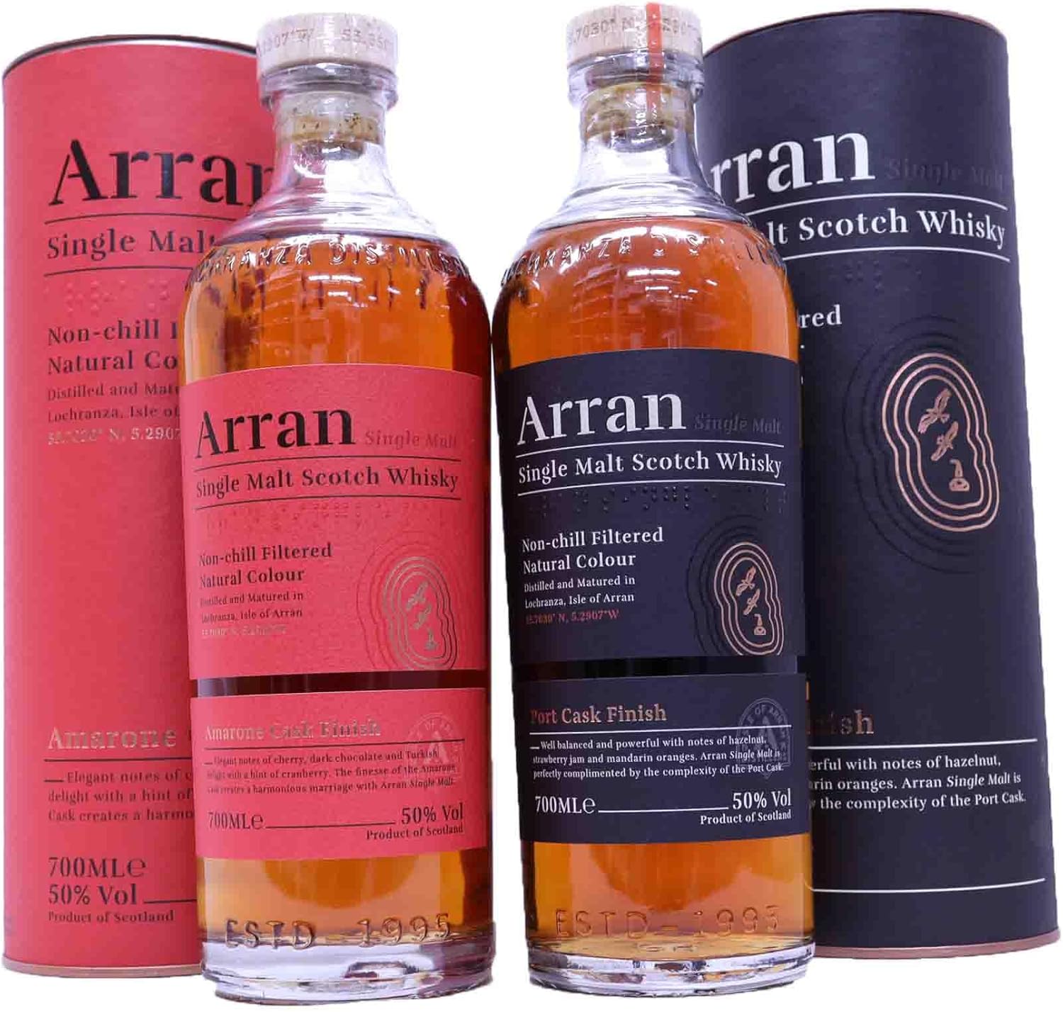 アランワインカスク2種2本セット アラン アマローネカスク50度700ml