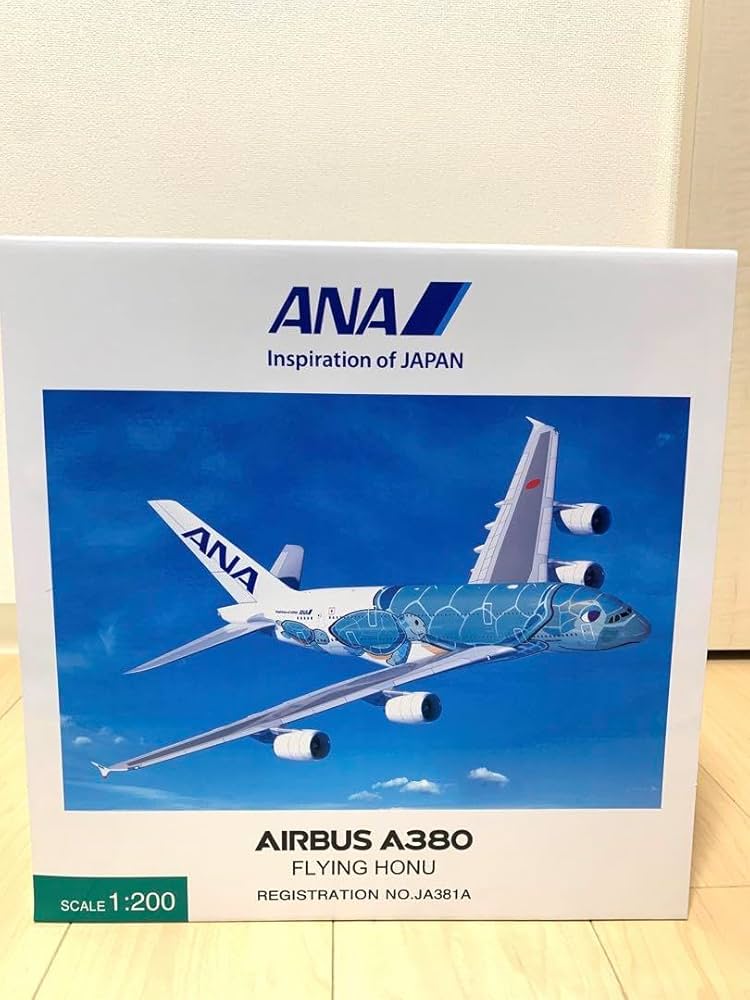 航空機・ヘリコプター ANA AIRBUS A380 1:200SCALE 航空機