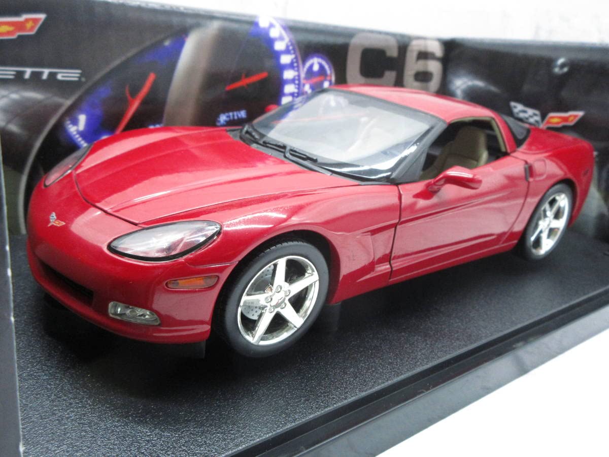 Hot Wheels Corvette C6 1/18 赤
