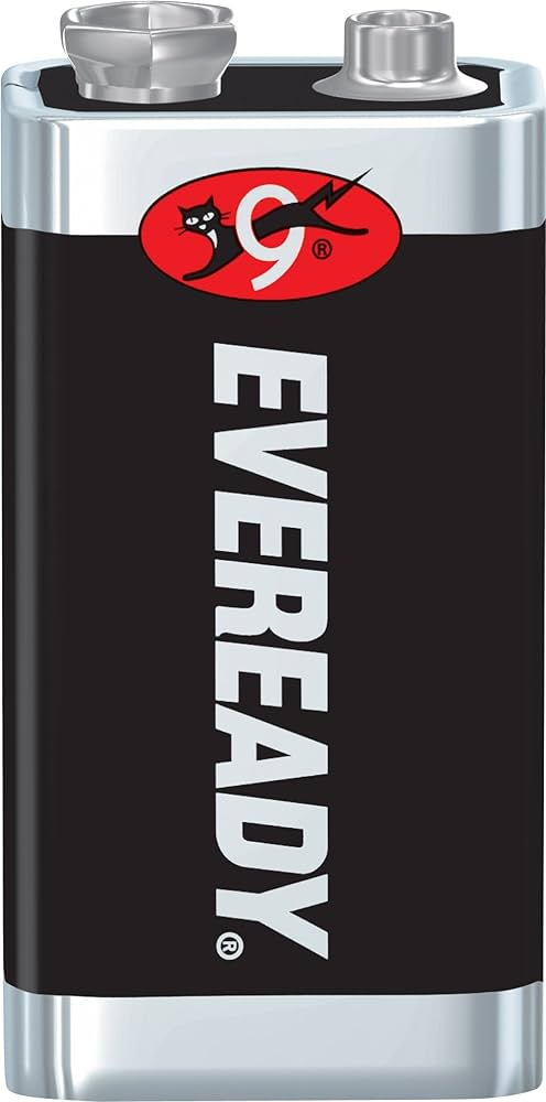 EVERREADY バッテリー PP9 大型9V電池 1 Eveready Super Heavy Duty 9V