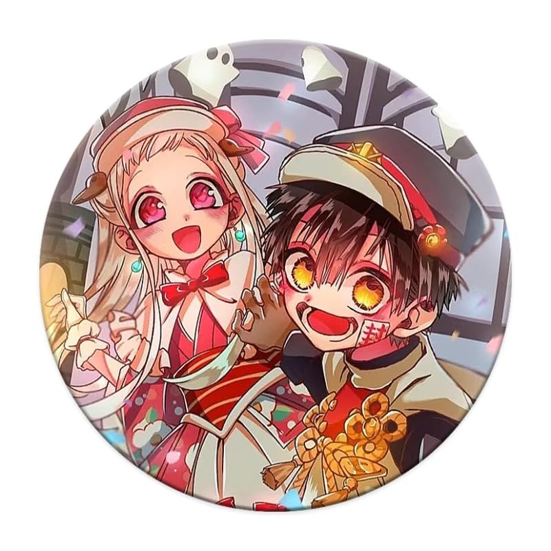 地縛少年花子くん 八尋寧々 10周年ミュージアム 缶バッジ 18個 地縛