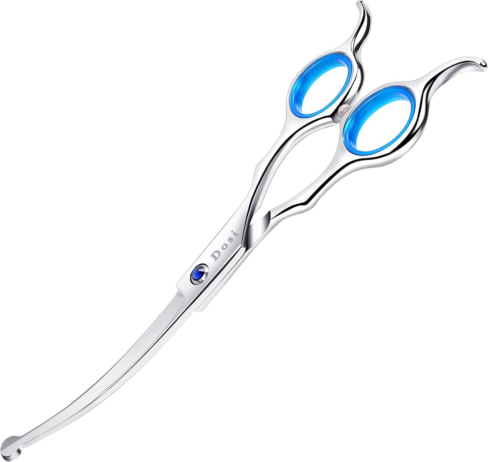 犬用セニングシザー 7インチ ステンレス ワンダーカーブシザー 新感覚