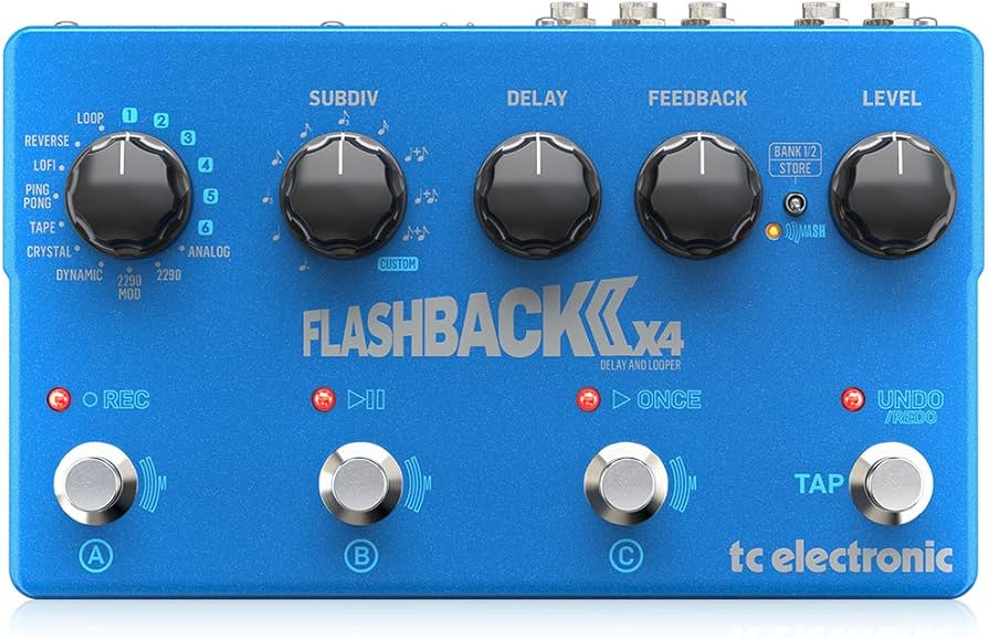 Amazon.com: TC Electronic Flashback 2 X4 Delay : Musical Instruments