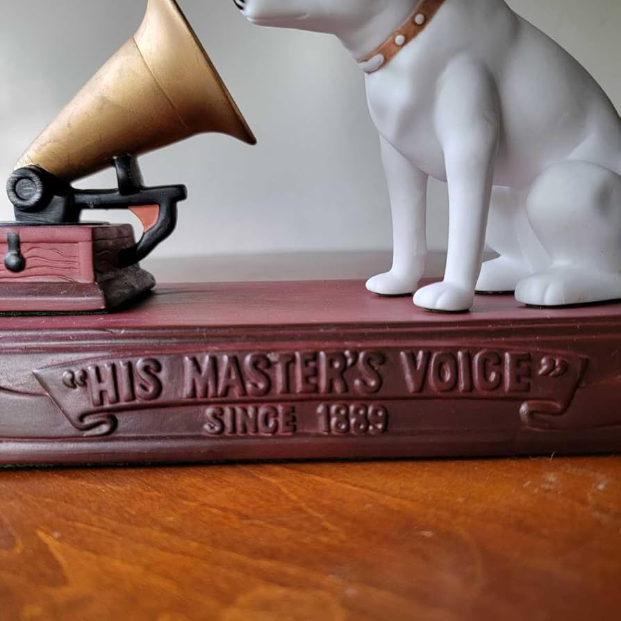 ☆Victor ニッパー犬&蓄音機&台座 3点セット【昭和レトロ ヴィンテージ