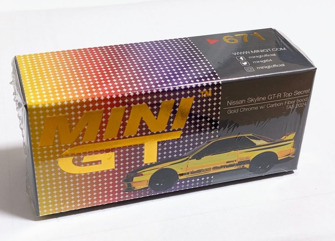 東京オートサロン限定 MINI GT 1/64 トップシークレット 4台セット