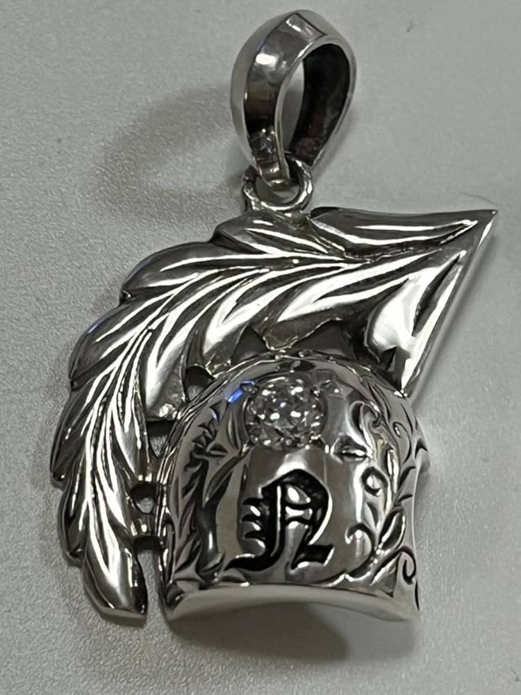 Amazon.co.jp: シルバー925 長渕剛愛用 ペンダントトップ イカイカ 30